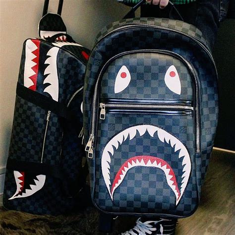 bape x louis vuitton backpack|cheap louis vuitton backpack.